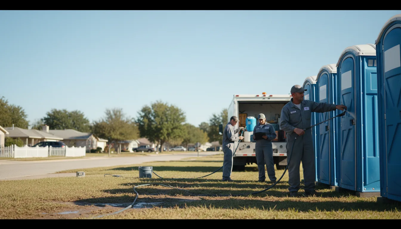 Long-Term Portable Toilet Rental in Hulbert, MI near me